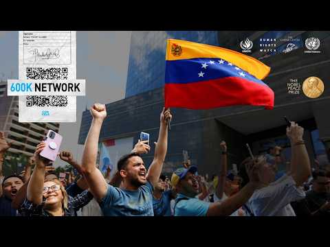 投票用紙のQRコードが、独裁を揺さぶった / Comando Con Venezuela「600K Network」