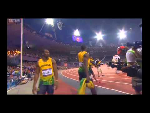 Olympics 2012 - Mens 200m FINAL. Jamaica 1-2-3!!!