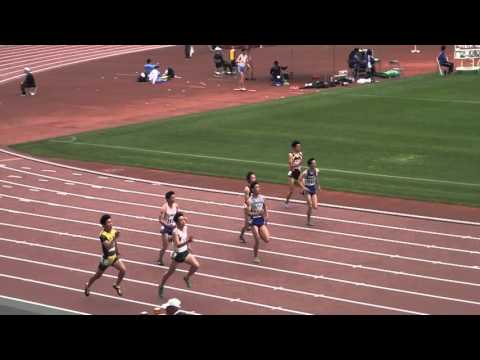 2016.04.10 第１回記録会 男子200ｍ 1組