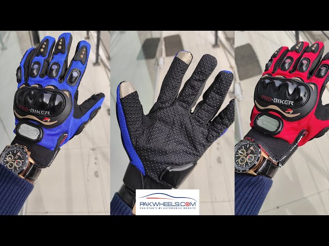 ProBiker Protection Riding Anti Slip Gloves Red ProBiker Protection Riding Anti Slip Gloves Red Video