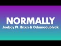 Joeboy Ft. BNXN & Odumodublvck - Normally (Lyrics)