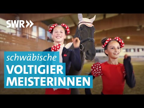 Voltigier-Meisterinnen: Mit Pferde-Partner zum Sieg!