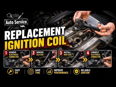 Replacement of the Ignition Coil on the Mercedes