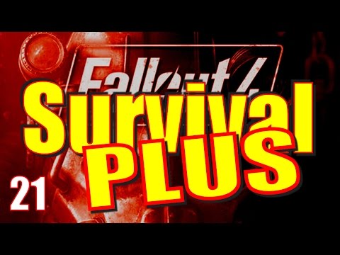 Fallout 4 Survival Mode Walkthrough Part 21 - Greasing Ghouls in the Gorski Sunshine Run