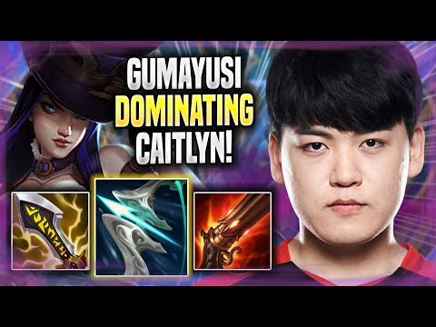 GUMAYUSI DOMINATING WITH CAITLYN! - T1 Gumayusi Plays Caitlyn ADC vs Jinx! | Season 2022