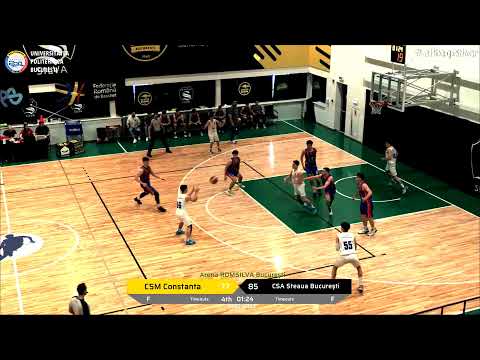 LIVE 🏀 TF U18 CSM Constanta vs CSA Steaua Bucuresti