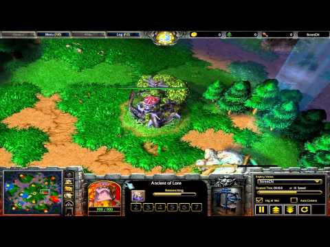 WarCraft 3 Cast : Yumiko (Hu) vs U2M (Ne) on Turtle Rock