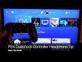 PS4 DualShock Controller Headphone Tip 