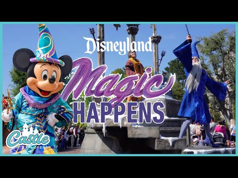 Full [4K] Disneyland "Magic Happens" Parade Front Row, Disney Parades