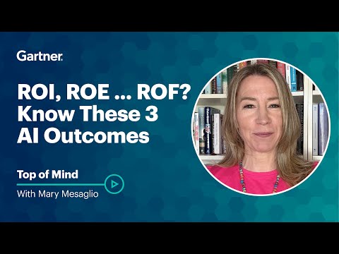 The 3 AI Business Outcomes That Matter: ROI, ROE, ROF