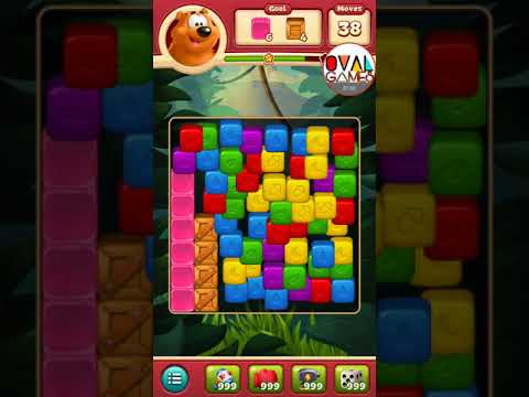 Toon Blast Level 98 Boosters Play - Oval Games - Puzzle Don Taiga