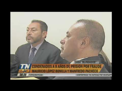 Caso Blindados: Mauricio López Bonilla y Manfredo Pacheco a prisión