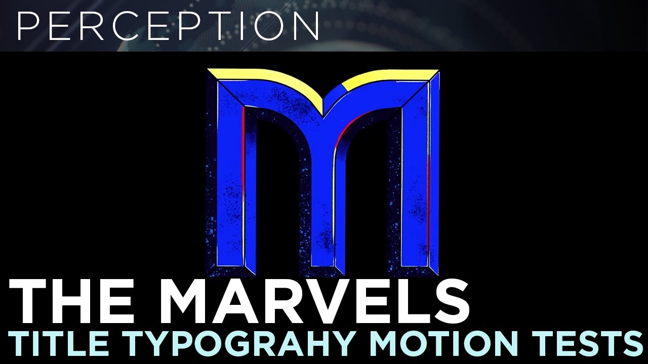 End Credits Main Title Typography Motion Test