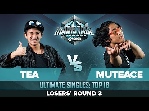 Tea vs MuteAce - Losers' Round 3: Ultimate Singles - Mainstage | Bayonetta, Peach vs Pac-Man
