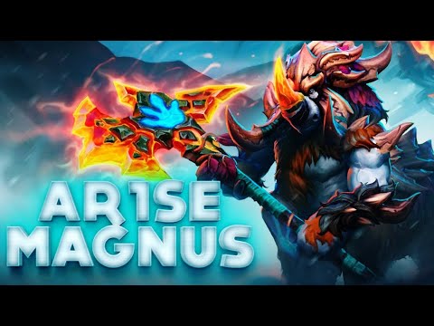 Ar1se - Top Magnus Plays Feat Nigma.Gh And Secret.Crystallis Dota 2 Highlights!