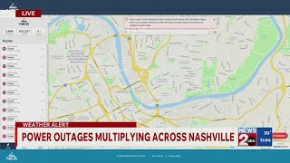 NES power outages 11AM Update: More than 200K without power