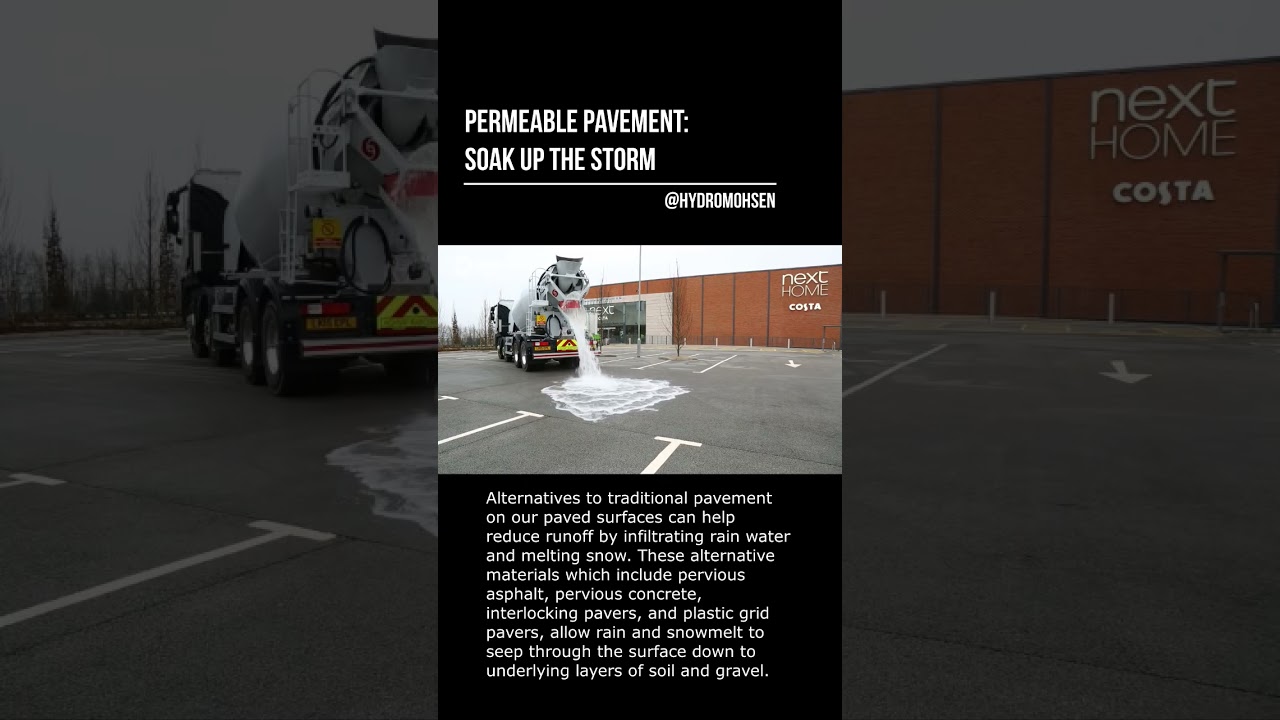 Permeable Pavement: Soak Up the Storm
