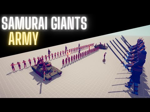 Samurai Giant VS Every Legacy Unit _TABS _ Totally Accurate Battle Simulator