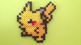 Perler bead Pikachu
