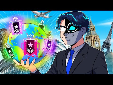 I WON RAINBOW SIX SIEGE IN EVERY COUNTRY (INSANE)