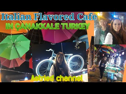 CAFÉ COM SABOR ITALIANO EM ÇANAKKALE TURQUIA