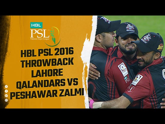 Best of HBL PSL | Highlights | Lahore Qalandars vs Peshawar Zalmi | HBL PSL 2016