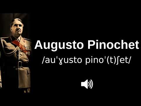🇨🇱 How to pronounce Augusto Pinochet (CORRECTLY!)