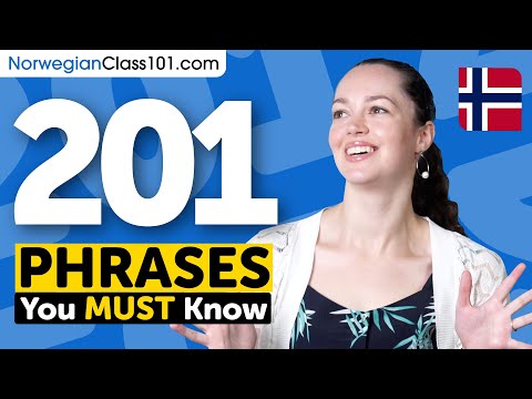201 Phrases Every Norwegian Beginner Must-Know