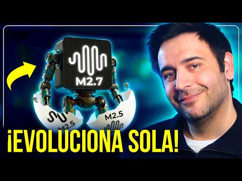 La IA se AUTOMEJORA (¡Increíble!) 🤯 Nuevo MiniMax 2.7