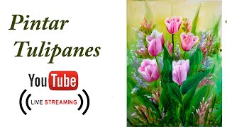 Pintar tulipanes
