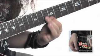 Gus G. Guitar Lesson From His Rock House DVD