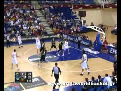 Preliminary Round day 2 Highlights World Championship 2010 Men Basketball Turkey FIBA (29-8-10)