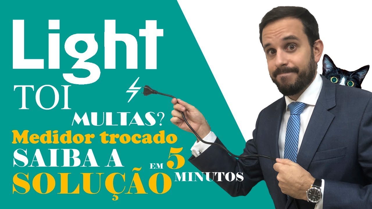 CHEGA DE PROBLEMAS com a LIGHT | Recebi um TOI e agora?