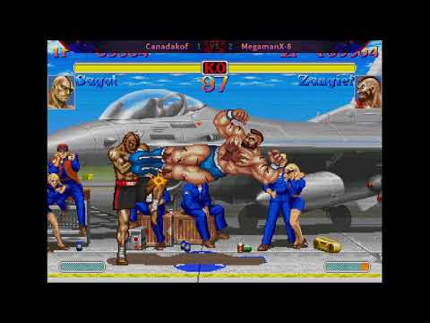 CanadaKOF [Sagat] vs. MegamanX [O.Gief/Gief] - FT3 - Super Street Fighter II Turbo: New Legacy v0.5