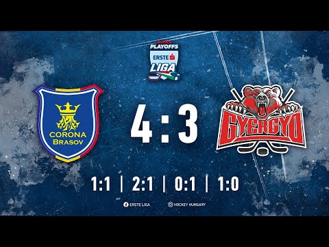 Gólösszefoglaló EL 222 - Corona Brasov - Gyergyói Hoki Klub 4-3 20230310