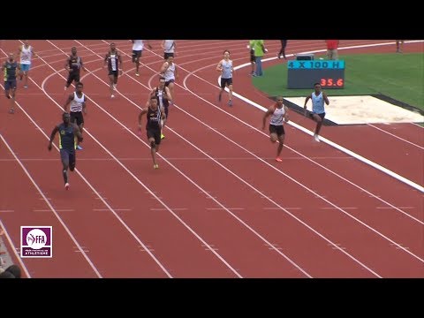 Aix-les-Bains 2018 : Relais 4x100 m M (Ca Montreuil 93 en 40''52)