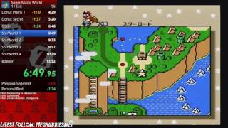 Super Mario World - 11 Exit Glitchless - 13:11.59 (First Run)