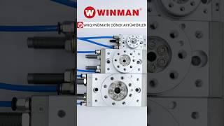 WINMAN WRQ Pneumatic Rotary Actuators #short #actuators