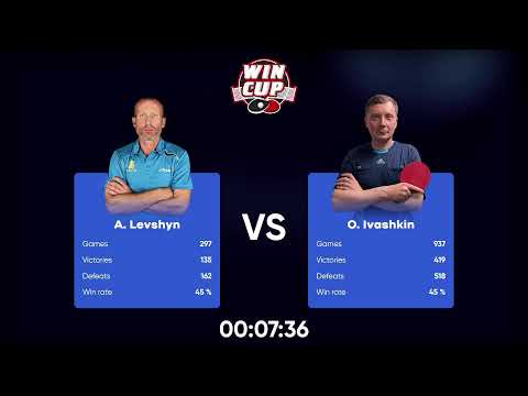 11:00 Serhii Cherniavskyi 3-2 Hennadii Yurchenko West 1 WIN CUP 13.11.2022 | TABLE TENNIS WINCUP