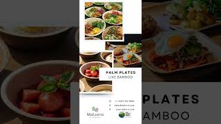 Dine with a Difference: Palm Leaf Plates Like Bamboo