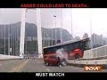 China bus accident: Fight between bus driver and passenger caused tragedy, reveals video footage