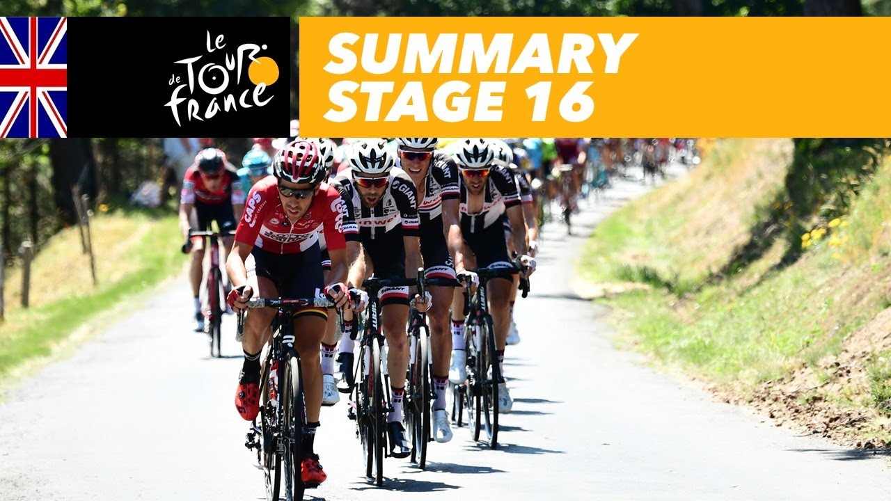 Summary - Stage 16 - Tour de France 2017 - YouTube