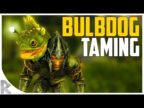 BULBDOG TAMING! - How to Tame a BULBDOG - Ark Aberration Expansion Pack DLC EP#3