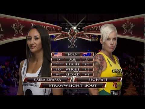 Carla Esparza vs Bec Hyatt full fight