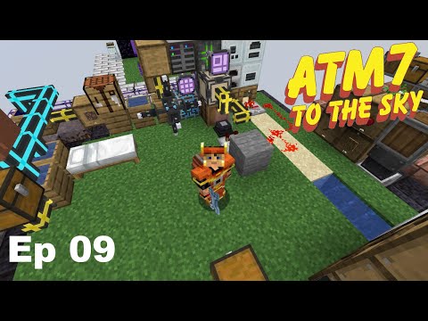 ATM 7 To The Skys - Episode 9 - AE2 Powah Automation