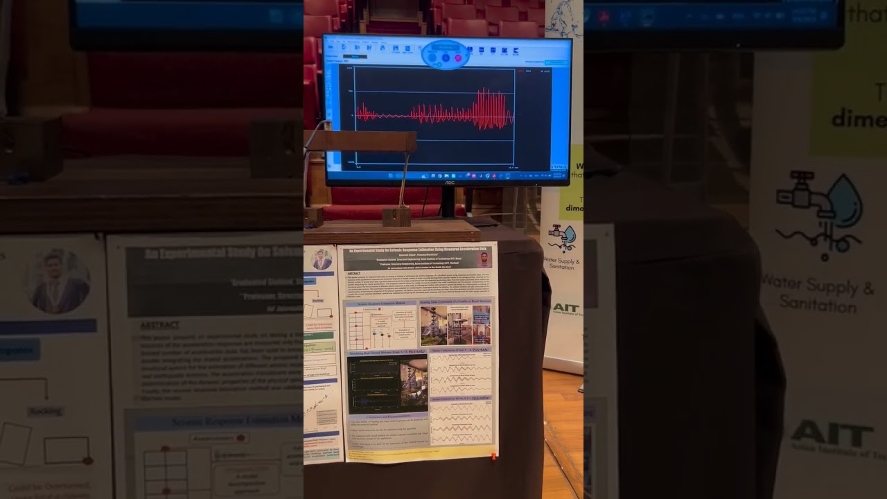 Vibration measurement using accelerometer #shorts #structuralengineering #sensor #seismic #response