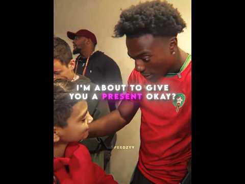 iShowSpeed Gifted An iPhone 17 Pro To a Blind Kid in Morocco ❤️‍🩹