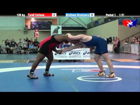 Tyrell Fortune vs. Matthew Meuleners at 2013 ASICS University Nationals - FS