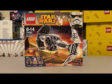 Lego Star Wars 75082 Tie Advanced Prototype Review