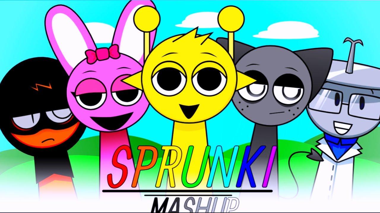GonaBox - Sprunki MASHUP [Bug Fixed Update]😱🤩All Versions in One Mod??😱☠️ Amazing Beat!!🔥💥